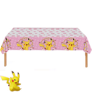 Pokémon pink party tablecloth, Auckland NZ