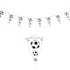 Soccer birthday party triangle flag banners pennant bunting, Auckland NZ