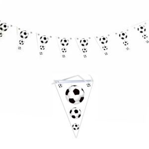 Soccer birthday party triangle flag banners pennant bunting, Auckland NZ