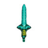 Minecraft Diamond Sword foil balloon helium quality, Auckland NZ