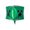 Minecraft Pixels foil balloon 22 inch green helium quality, Auckland NZ