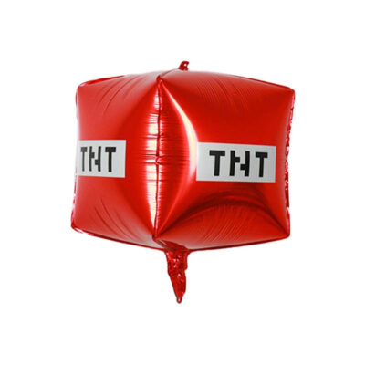 minecraft TNT Foil balloons Minecraft TNT foil balloon 22 inch red helium quality, Auckland NZ