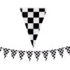 racing party triangle flag banner Race car birthday party triangle flag banners, Auckland NZ