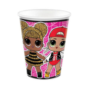 LOL Surprise Together 4EVA 266ml paper cups 8 pieces, Auckland NZ