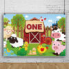 1st birthday farm theme wall background decoration 150x100cm, Auckland NZ