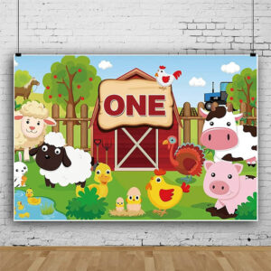 1st birthday farm theme wall background decoration 150x100cm, Auckland NZ
