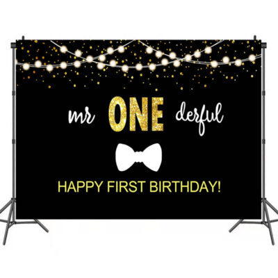 1st birthday party wall background decoration 150x100cm, Auckland NZ