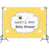 Sweet as can Bee baby shower wall background decoration 150x100cm, Auckland NZ