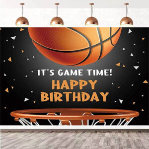 Basketball party wall background decoration 150x100cm, Auckland NZ