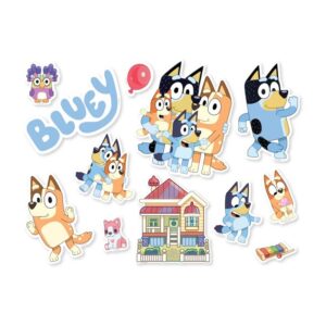 Bluey cutout decoration 12 pieces, party decoration Auckland NZ