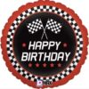 Racing Car Party Balloon Chequered Flag BIRTHDAY Foil Balloon