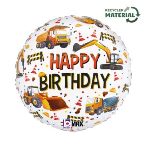Construction Party Foil Balloon construction equipment
