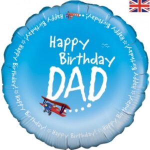 Dad's birthday party happy birthday dad foil balloon