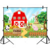 Farm party wall background decoration 150x100cm, Auckland NZ