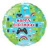 Game Party Balloon Blox Game Birthday Foil Balloon