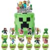 Minecraft birthday Cake toppers package