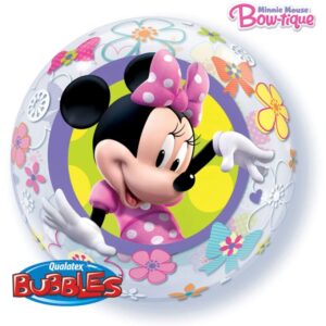 Minnie Mouse Birthday Balloon Bow Tique Bubble Balloon