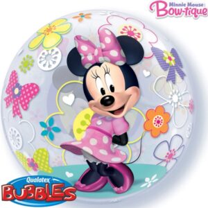 Minnie Mouse Birthday Balloon Bow Tique Bubble Balloon