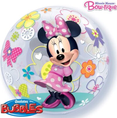 Minnie Mouse Birthday Balloon Bow Tique Bubble Balloon Minnie Mouse Birthday Balloon Bow Tique Bubble Balloon