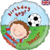 Soccer Party Balloon Birthday Boy GOAL