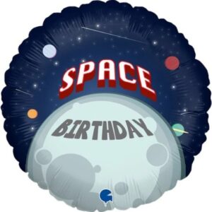 Outer Space Birthday Foil Balloon Space birthday