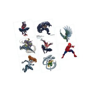 Spider-Man Webbed Wonder temporary tattoos 8 pieces, Auckland NZ