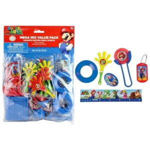 Super Mario Brothers mega mix favours — flying discs, tops, disc shooters and more, Auckland NZ