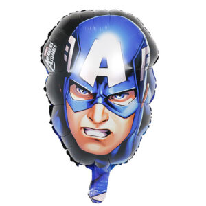 Captain America head foil balloon 34x42cm Marvel Avengers, Auckland NZ