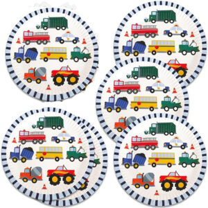 Transportation birthday party plates 9 inch 10 pieces, Auckland NZ