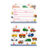 Digger Party invitation card Transportation birthday party invitations 10 pieces, Auckland NZ