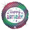 Glitter Mermaid BIRTHDAY foil balloon #36854