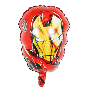 Iron Man head foil balloon 34x42cm Marvel Avengers, Auckland NZ