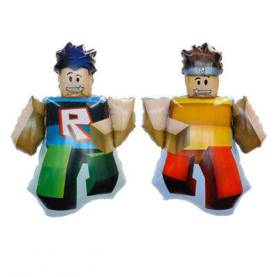 Roblox Boy Character 70CM Double Sided Foil Balloon Roblox character double sided foil balloon 86x64cm air fill, Auckland NZ