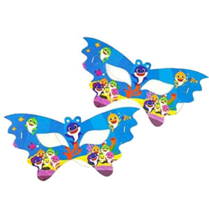 Baby Shark party butterfly eye masks 10 pieces paper, Auckland NZ
