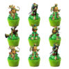 Ninja Turtles cake toppers 24pcs Teenage Mutant Ninja Turtles cupcake toppers 24 pieces TMNT, Auckland NZ