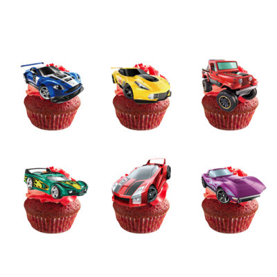 Race car cupcake picks 24 pieces, Auckland NZ
