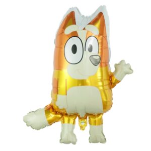 Bingo character shape foil balloon 65cm helium quality, Auckland NZ