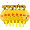 Pokémon Pikachu style party blowouts 6 pieces yellow, Auckland NZ