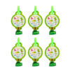 Roar-some dinosaur party green foil blowouts 6 pieces noise makers, Auckland NZ