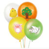 Cute farm animal printed latex balloons assorted barnyard character pack, Auckland NZ