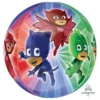 PJ Masks Orbz XL Clear Foil Balloon 38cm x 40cm Catboy Owlette Gekko Party Supplies Auckland NZ