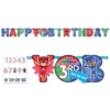PJ Masks Add An Age Happy Birthday Banner 3.2m Catboy Owlette Gekko Party Decorations Auckland NZ