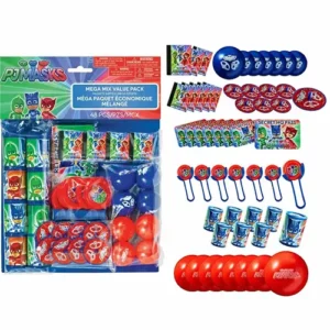 PJ Masks Mega Value Favour Pack 48 Pieces Party Bag Fillers Catboy Owlette Gekko Auckland NZ