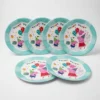 Peppa's Party 23cm Paper Plates NPC Peppa Pig's Party Round Paper Plates 23cm Peppa George Party Supplies Auckland NZ