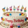 Peppa Pig's Party Birthday Candle Set 7 Pieces Peppa George Cake Decorations Auckland NZ
