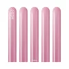 Kalisan 260 modelling balloons mirror pink chrome pack of 50, 2in x 60in biodegradable latex twisting balloons NZ — Balloons4you Silverdale Auckland