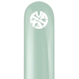 TUFTEX 260 modelling balloons in Empowermint green pack of 50, 2in x 60in plain natural latex twisting balloons NZ — Balloons4you Silverdale Auckland