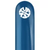 TUFTEX 260 modelling balloons in navy pack of 50, 2in x 60in plain natural latex twisting balloons NZ — Balloons4you Silverdale Auckland