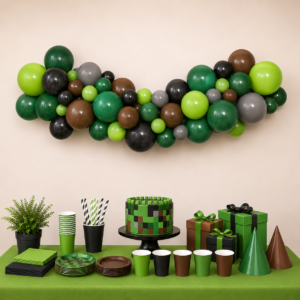 Minecraft DIY Balloon Garland Kit 2.5m