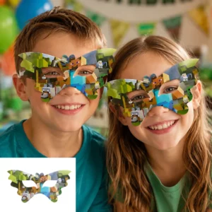 Minecraft Party Video Game Masks 10PCS